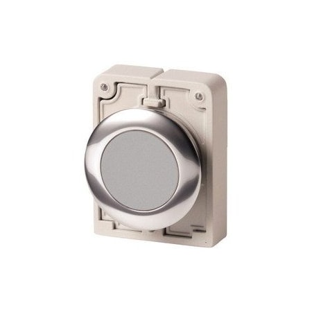 Eaton PUSHBUTTON MOM. 30MM FLAT GRAY M30C-FD-GR